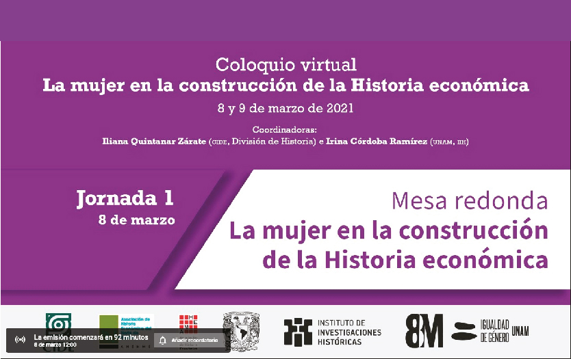 La mujer en la construcción de la Historia Económica