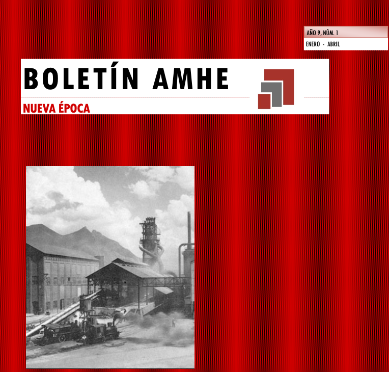 BOLETIN DE LA AMHE AÑO 9, NÚM. 1, 2014